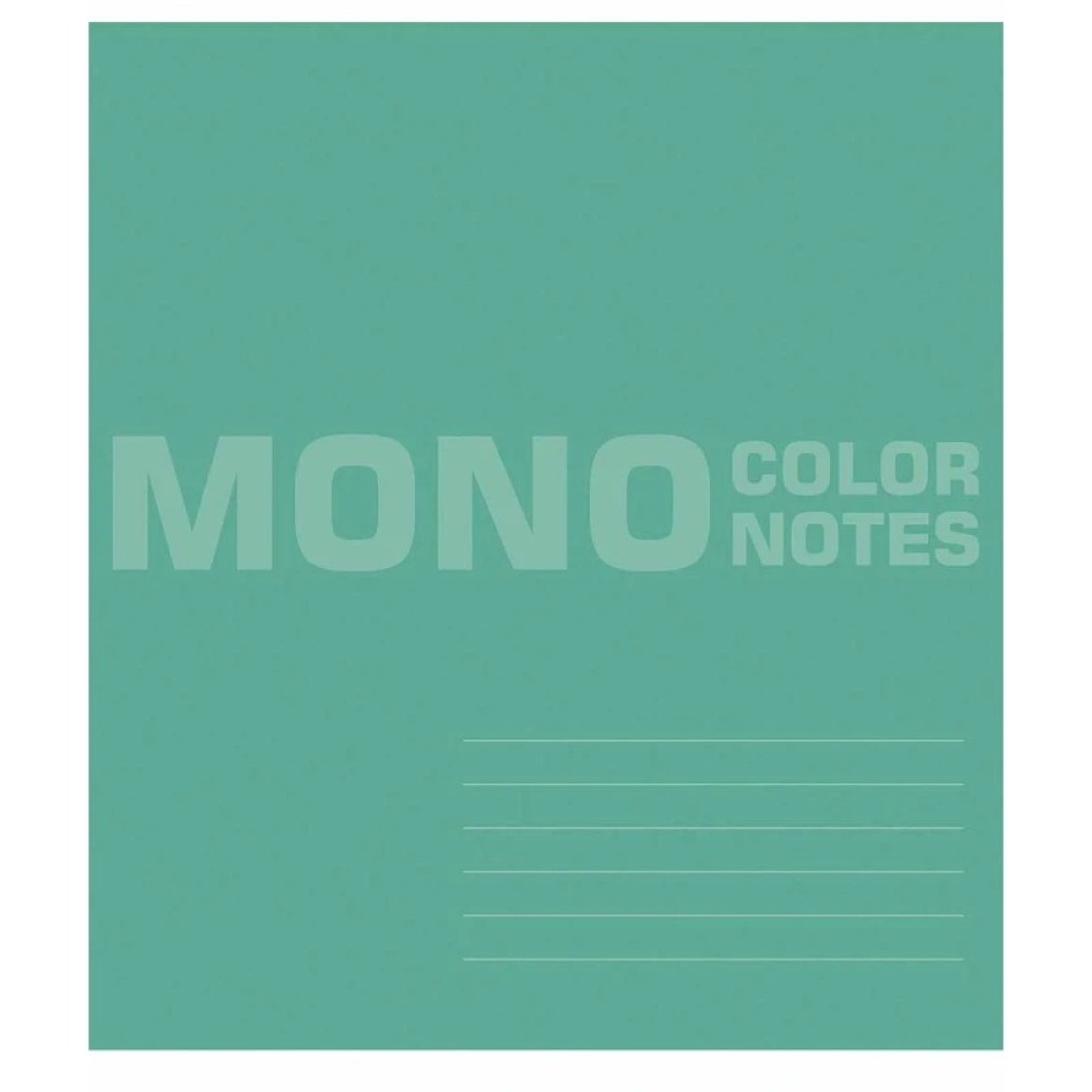 Зошит загальний Mono color, 36 арк у лінію ВД-лак Школярик - 0