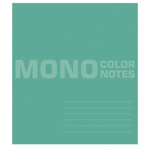 Зошит загальний Mono color, 36 арк у лінію ВД-лак Школярик - 0